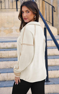 ZipFusion Hoodie White