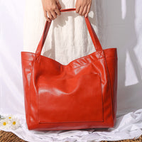 AURELIA Marrone Vintage Leather Tote Bag