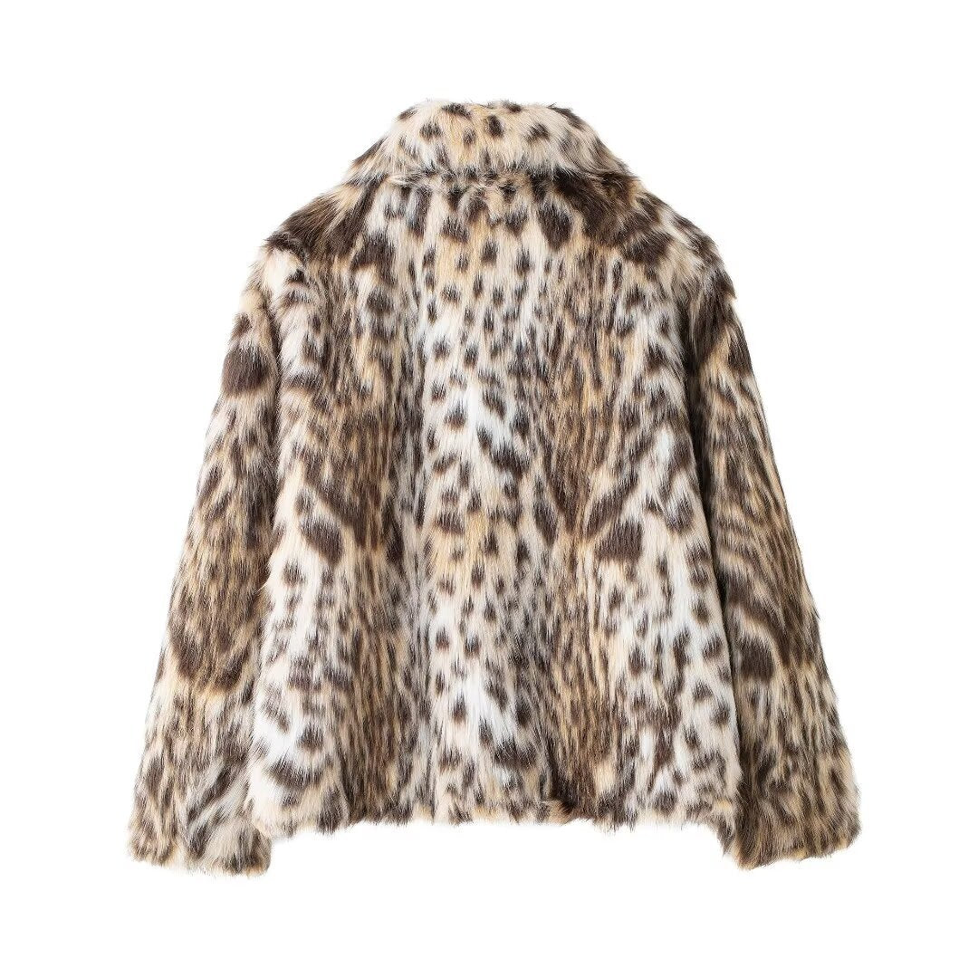 ELVORU Leopard Classic Coat