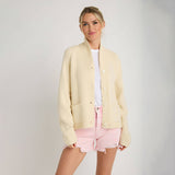 LYDIA Shrimp Print Cardigan