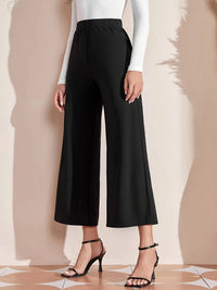 Serena-Flair High-Waist Wide-Leg Pants