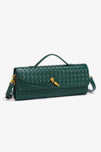 Woven Clutch with Top Handle
