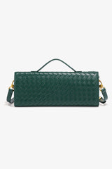 Woven Clutch with Top Handle