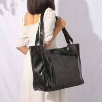 AURELIA Marrone Vintage Leather Tote Bag
