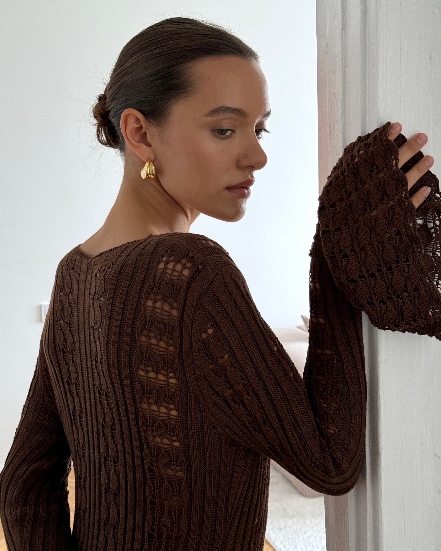 CÉLESTE French Holiday Woolen Coat