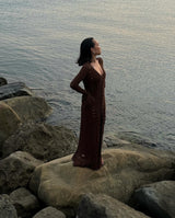 CÉLESTE French Holiday Woolen Coat