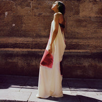 ORCHID Cream Tube Dress