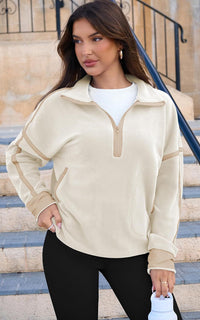 ZipFusion Hoodie White