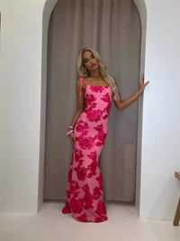 MIRELA Floral Maxi Dress