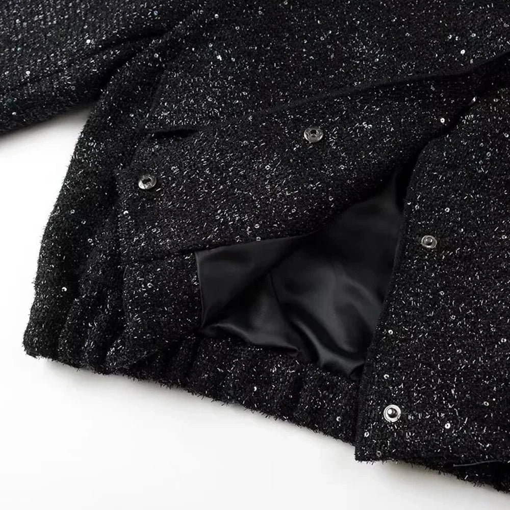 LUMINA Sequin Jacket