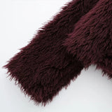 LUNA Piumino Effetto Pelliccia Morbida