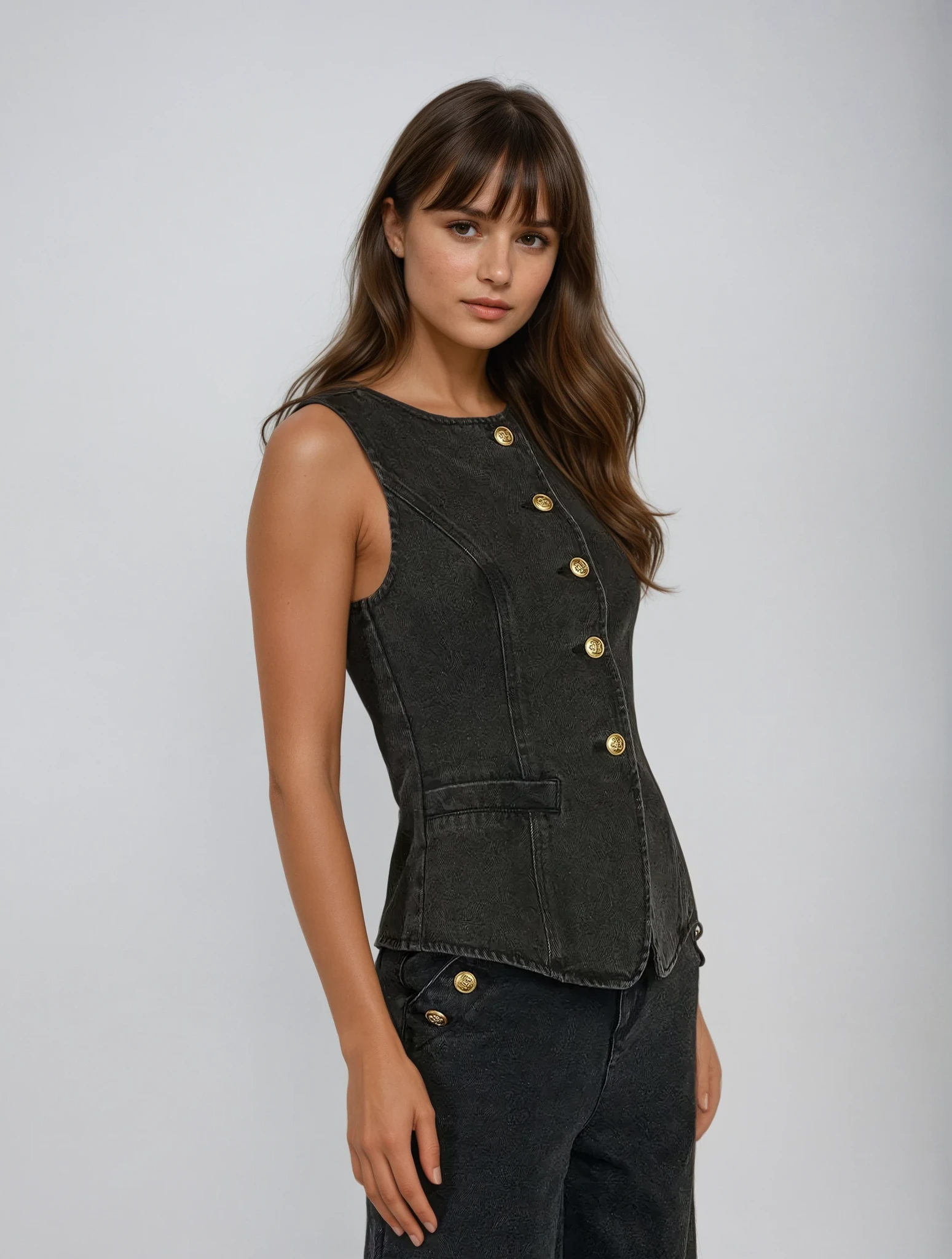 GIANNA Denim Elegance Set