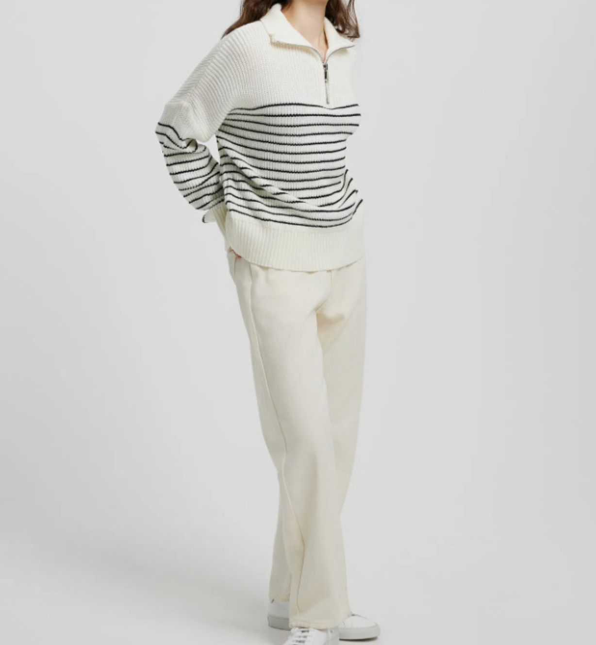 Alessia’s Zipper Sweater