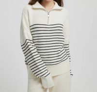 Alessia’s Zipper Sweater