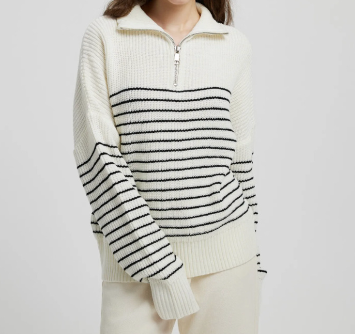 Alessia’s Zipper Sweater