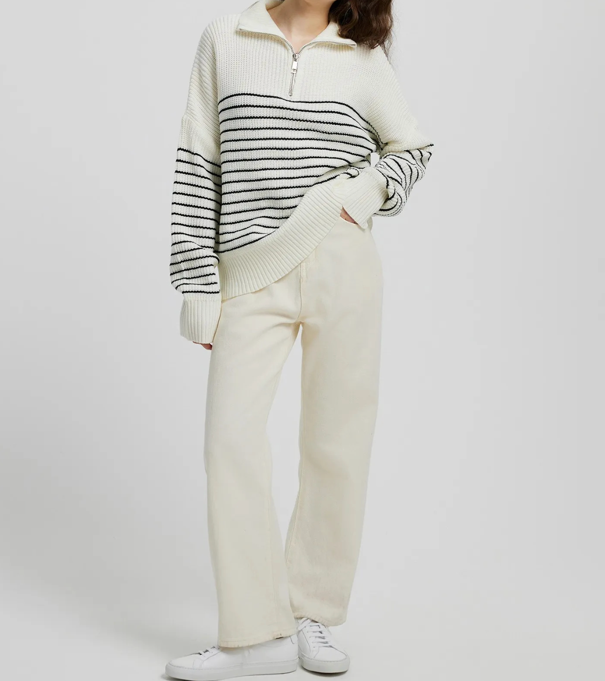 Alessia’s Zipper Sweater