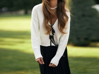 Elena-Mia's Tie Top Sweater