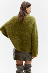 Olive Green Verdora Knit