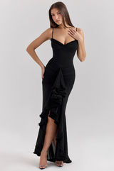 FLAVIA Ruffle Maxi Dress