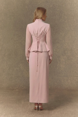 ZAVERA Cotton Midi Dress