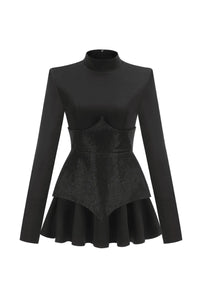 SOLENE Sequin Mini Dress