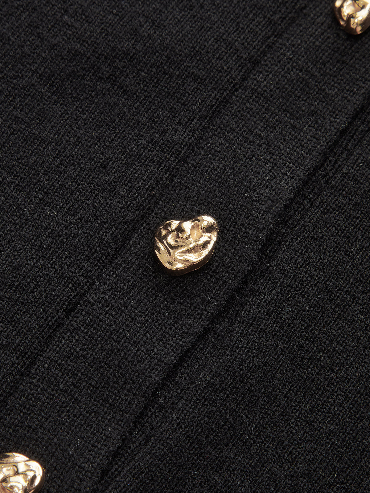 MARIELLE Button Midi Dress