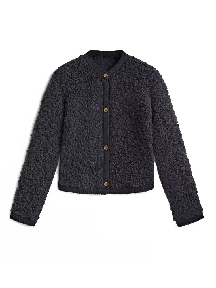 Belle's Signature Wool Cardigan