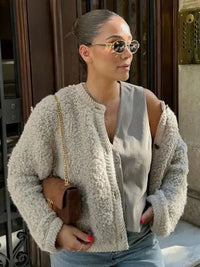 Belle's Signature Wool Cardigan