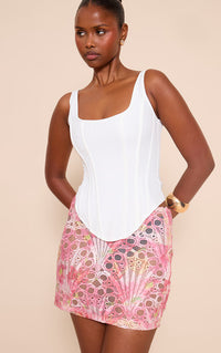 AVIERA Boned Longline Corset Top