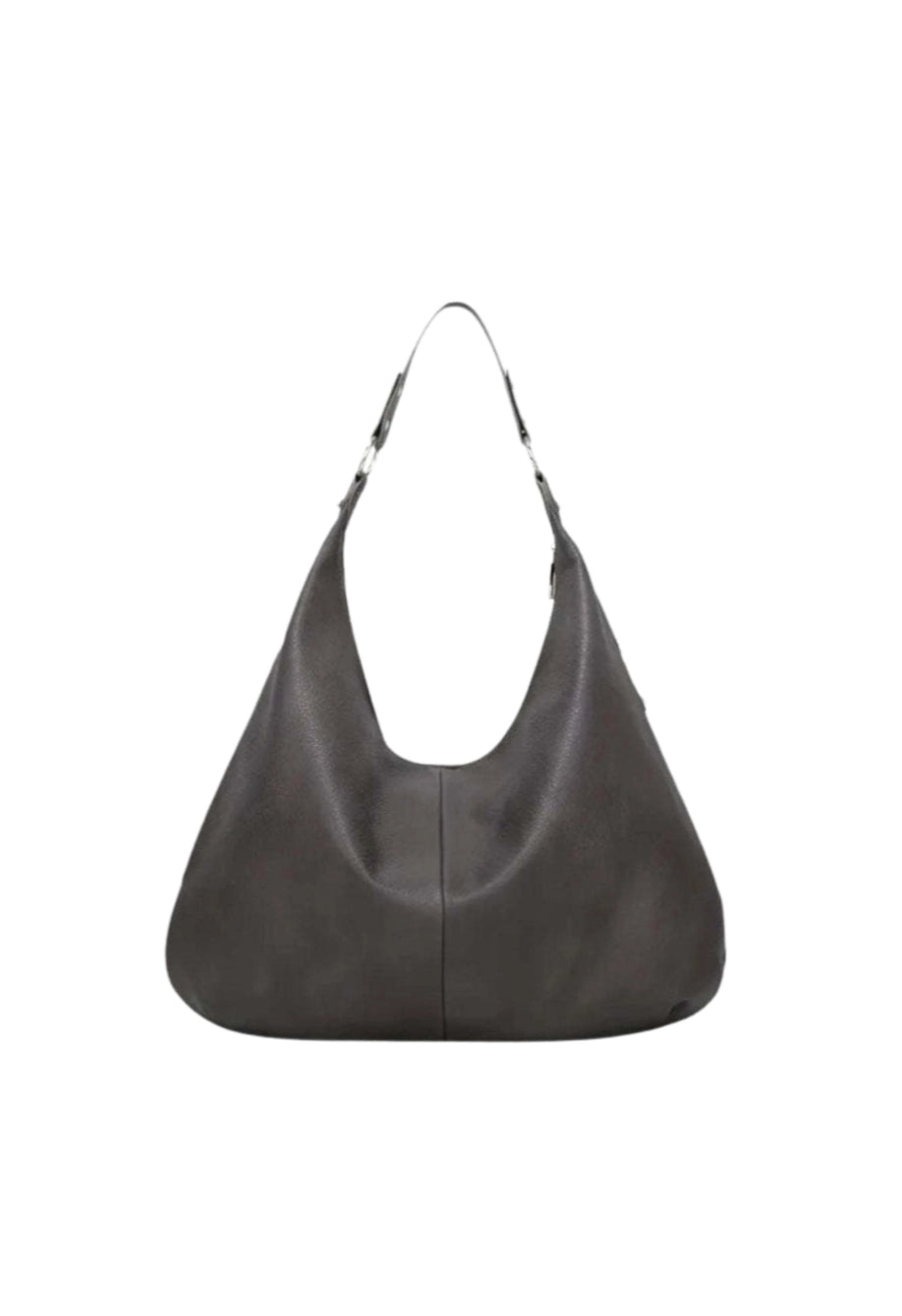 AMALFI CHARM Grigio Leather Bag