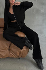 Arietta - Zipper Suit Set