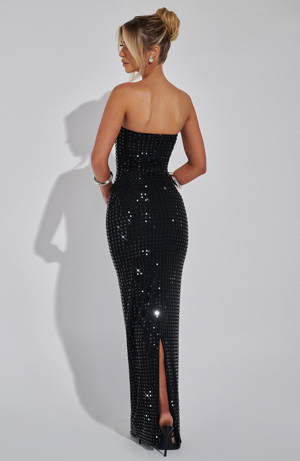 CELESTINA Embellished Maxi Dress