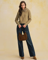 DALIANE Hooded Knit Cardigan